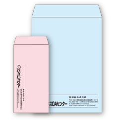 単カード+洋形封筒印刷